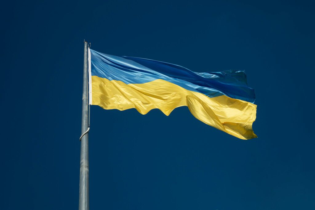 Flagge der Ukraine