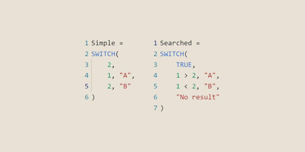 power query m switch