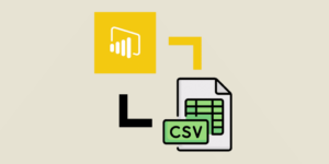 csv power bi