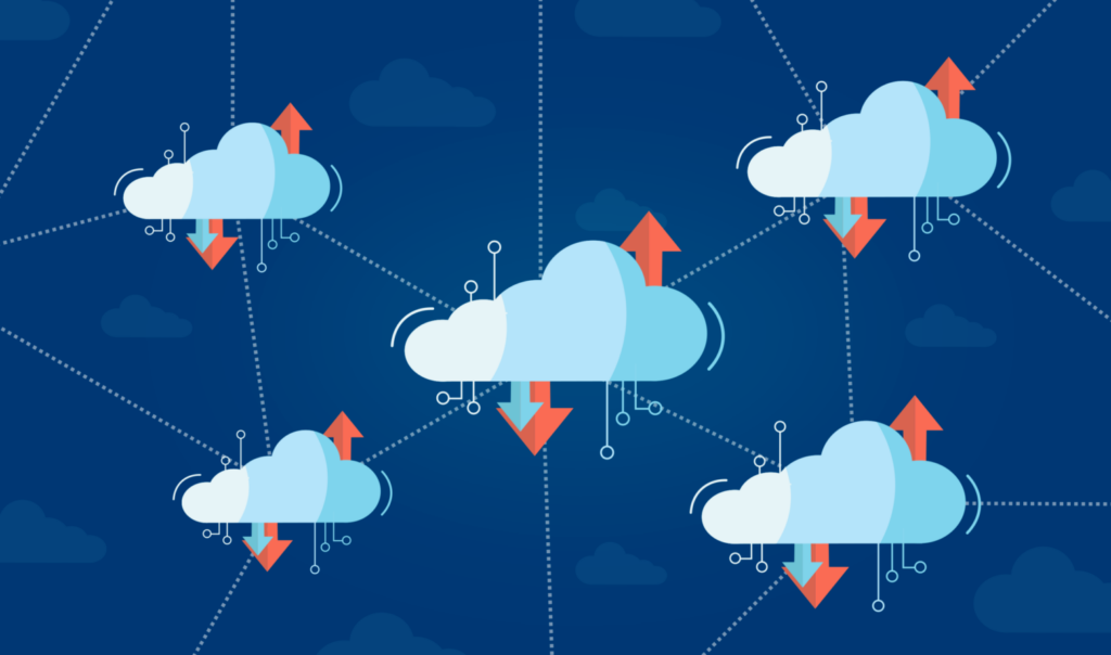 Illustration of clouds