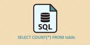 sql count