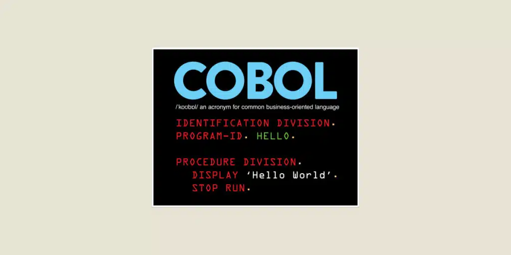 COBOL