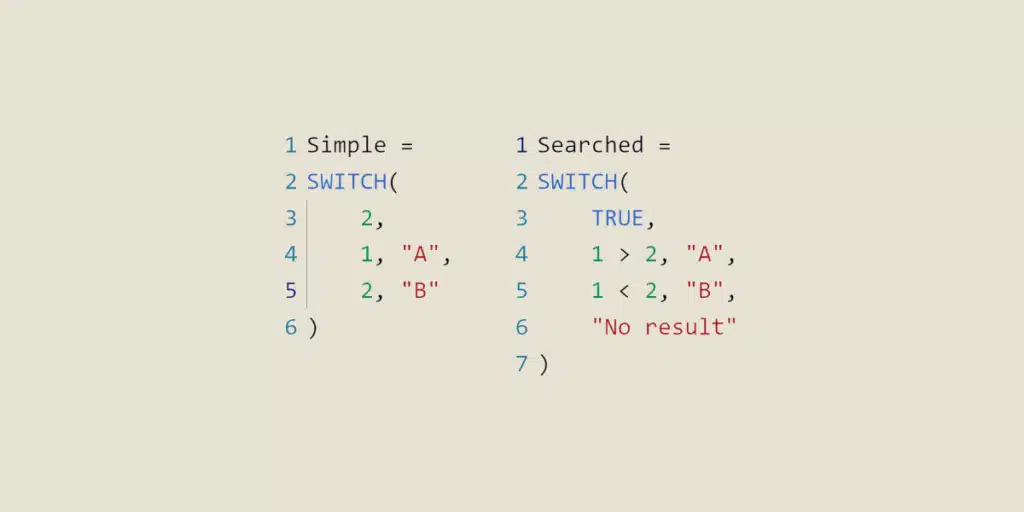 Power Query M Switch: How does it work?