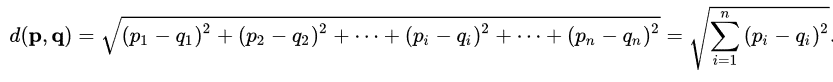 distance euclidienne