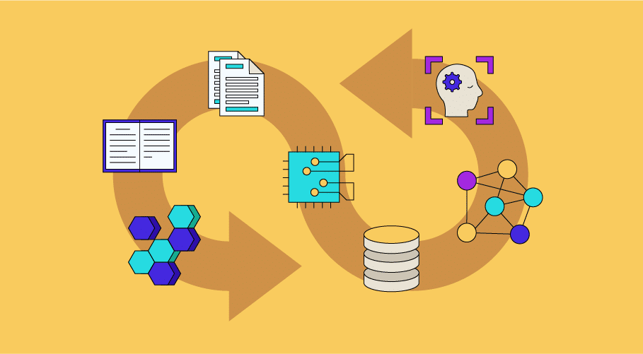 illustration représentant le processus DevOps