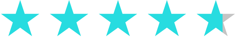 Star 4,93/5 bleu