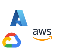 logo gcp azure aws