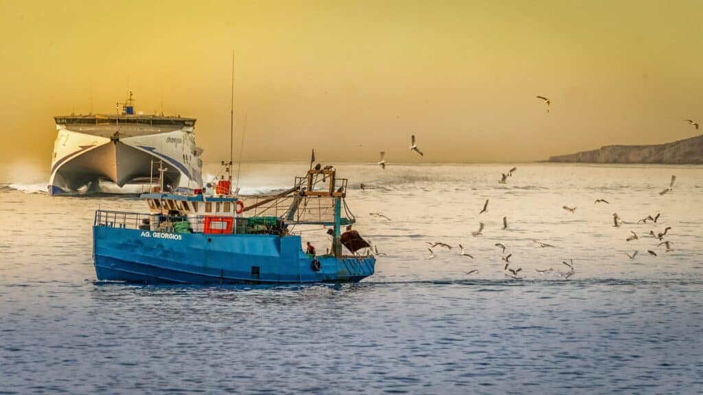 Bateau de pêche