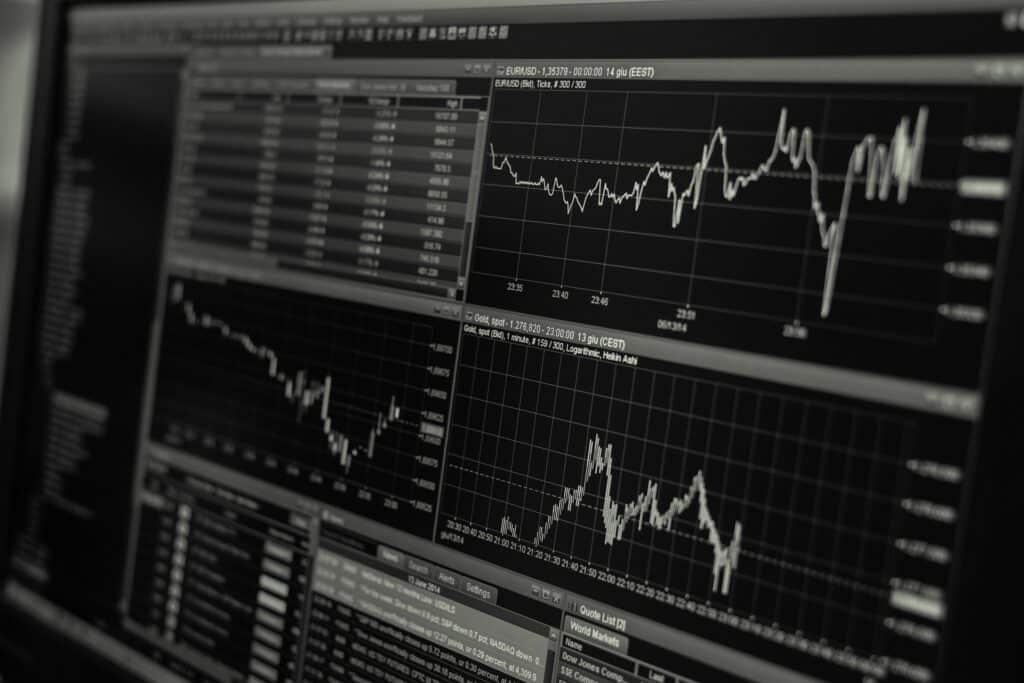 écran d'ordinateur effectuant une étude de données